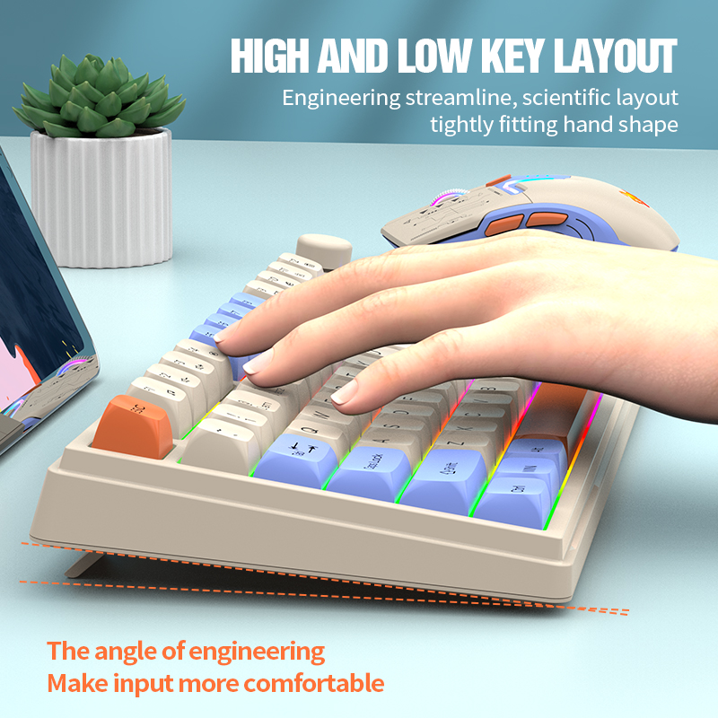 2.4G Bluetooth Wireless Dual-M - Gaming Keyboard No Rgb 评论和价格