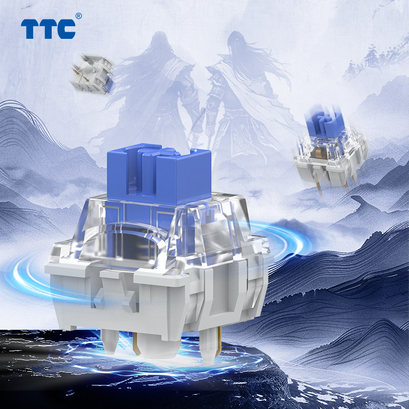 TTC Brother V2 Tactile Clicky  - Gaming Keyboard Hot Swappable 评论和价格