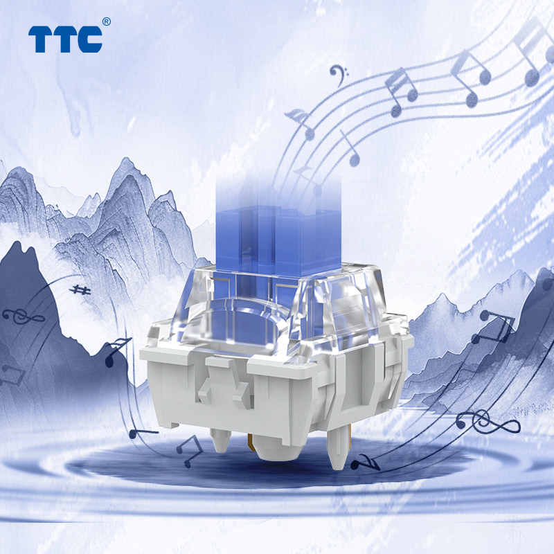 TTC Brother V2 Tactile Clicky  - Gaming Keyboard Hot Swappable 评论和价格