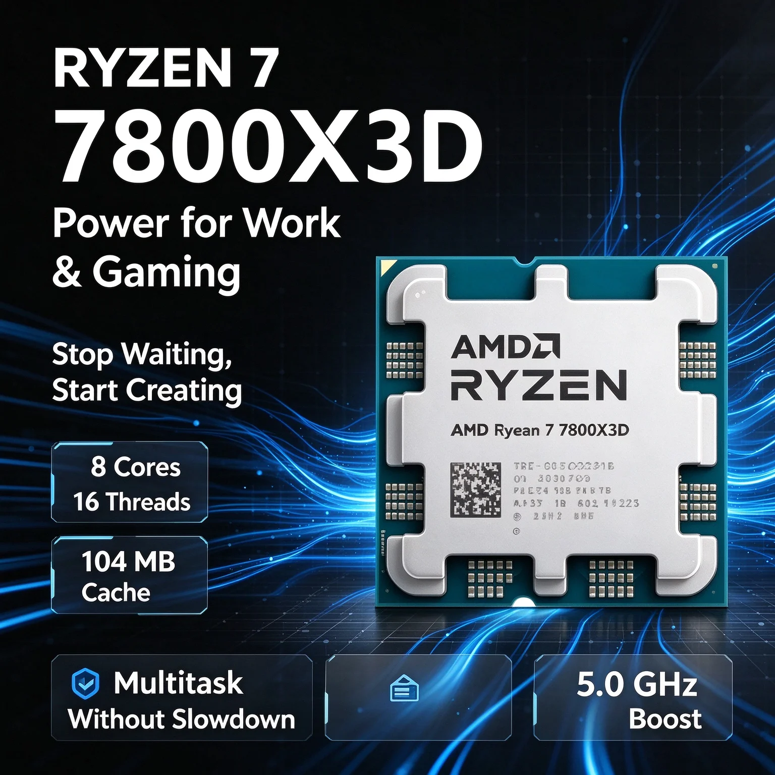 AMD Ryzen 7 7800X3D Gaming CPU - Amd Cpu Ryzen 7 评论和价格