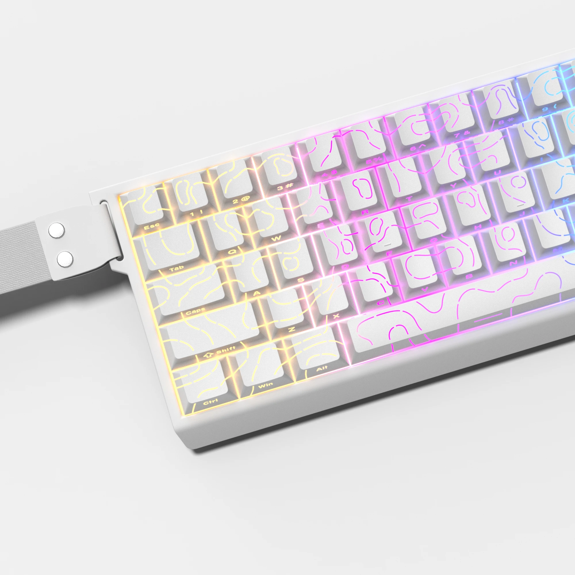 2026 Super New White Topograph - Gaming Keyboard 2026 评论和价格