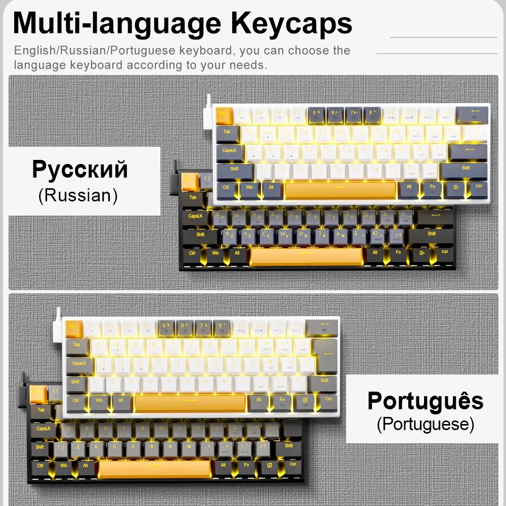 E-YOOSO Z11 USB Mechanical Gam - Gaming Keyboard Mini 评论和价格