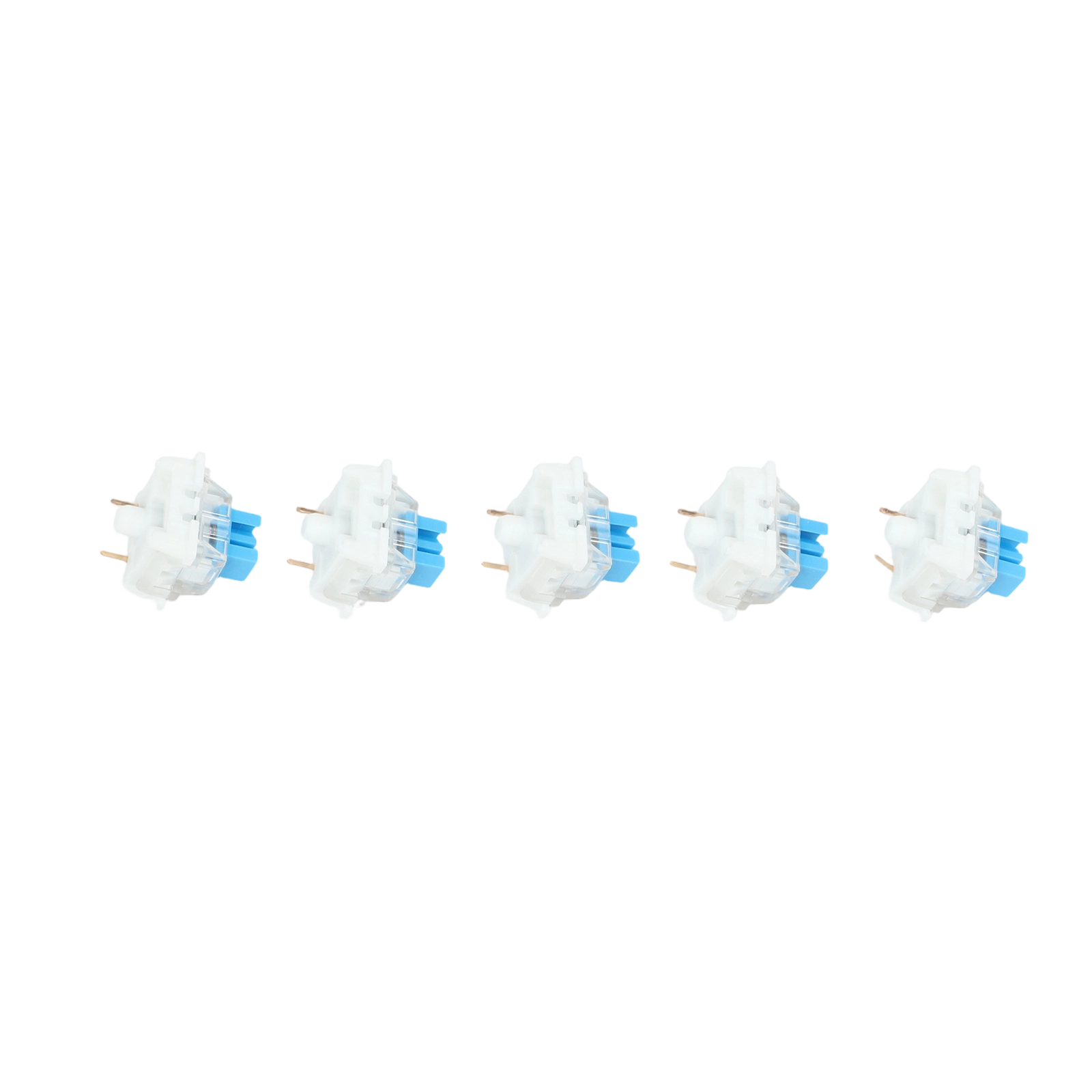 45 62 70 PCS 3-Pin Tactile Mec - Keyboard Gaming Blue Switch 评论和价格