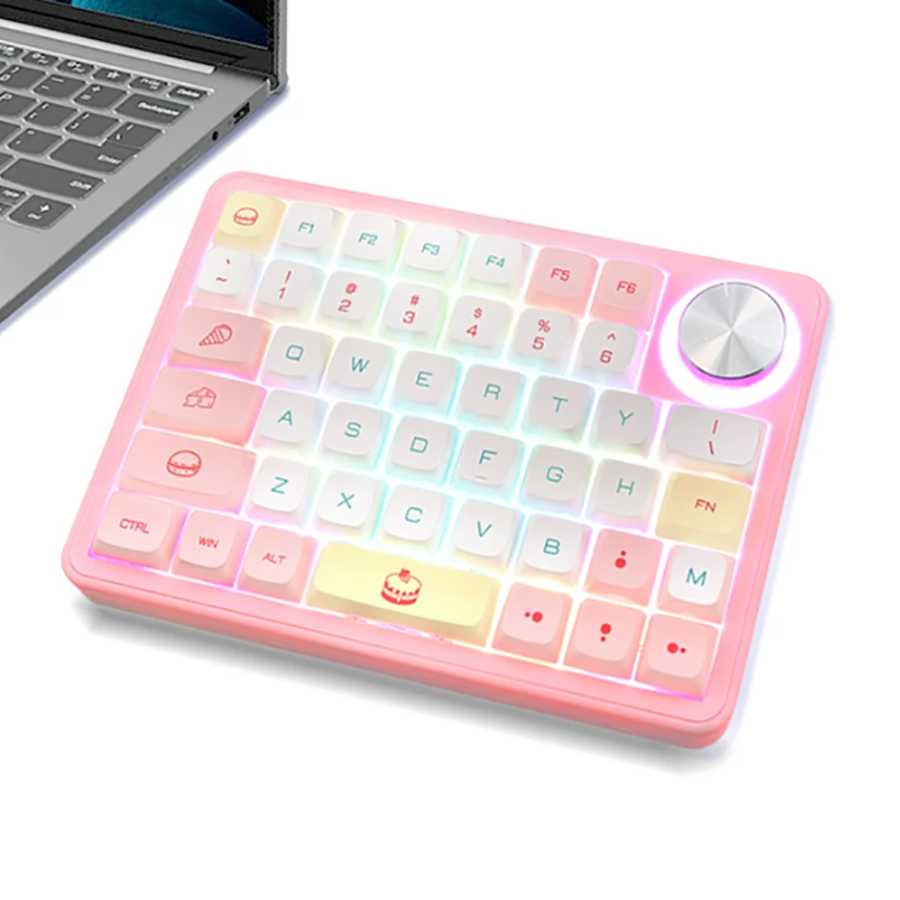 Wireless Macro Keyboard 3 Mode - Gaming Keyboard Mini 评论和价格