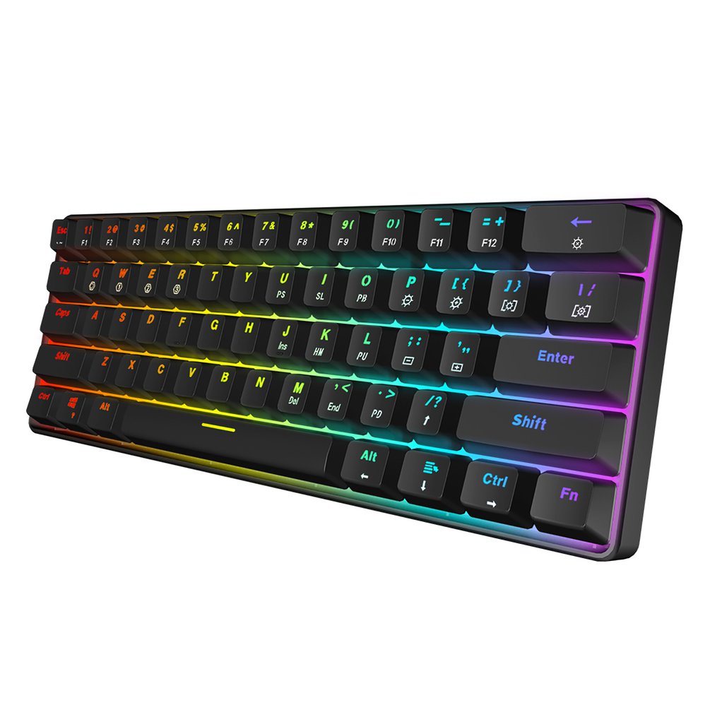 SKYLOONG GK61 Mini Portable 60 - Gaming Keyboard Mini 评论和价格