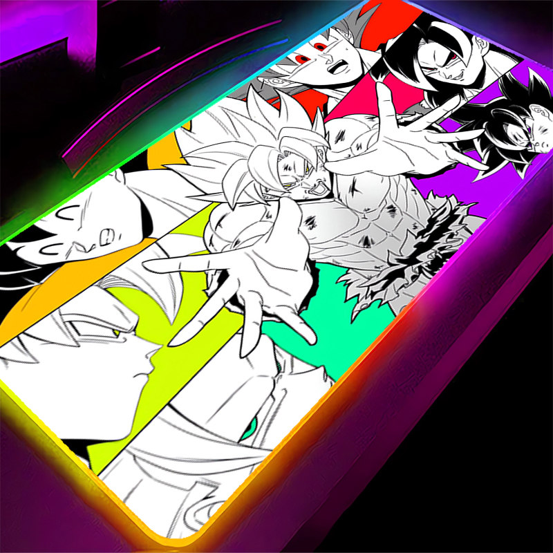 RGB Mouse Pad Dragon Ball Trun - Gaming Keyboard No Rgb 评论和价格