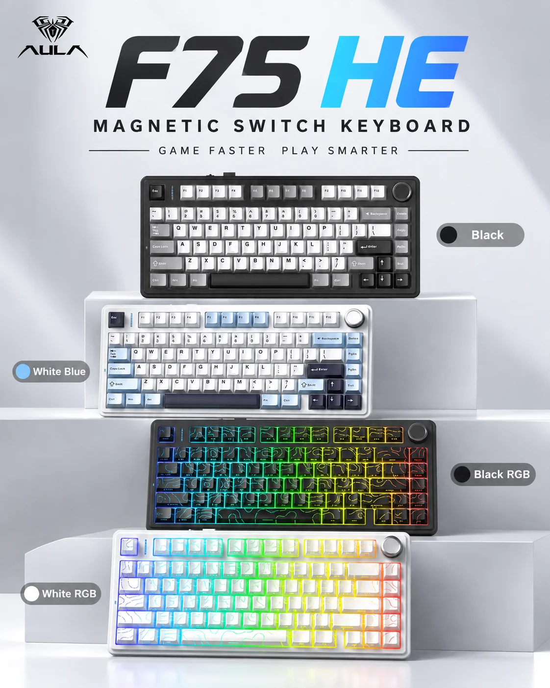 AULA F75 HE Magnetic Keyboard  - Gaming Keyboard Nearby 评论和价格